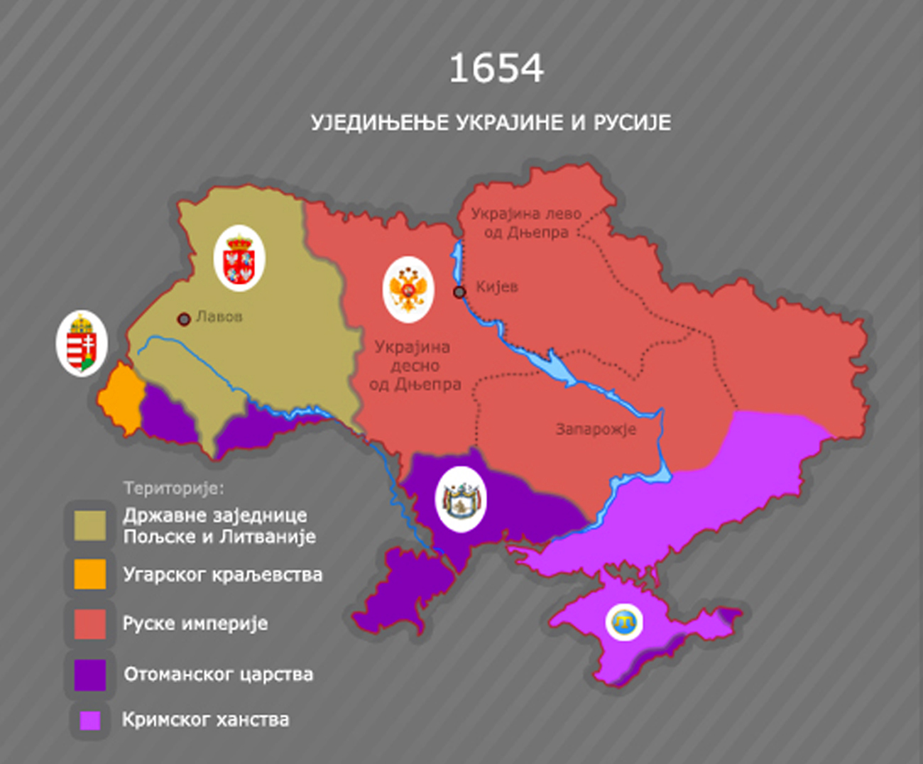 Области переданные украине