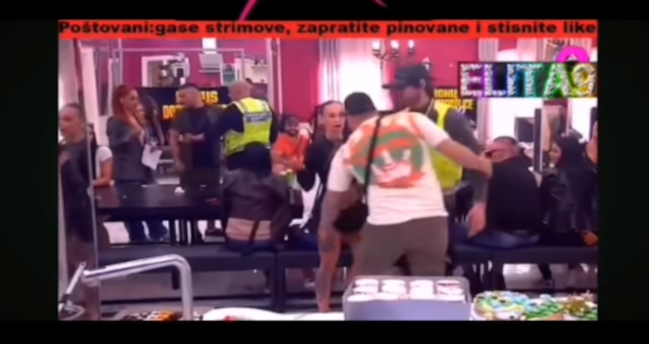 Bebica ostao bez dinara: Nenad krenuo da tuče Terzu - Ni obezbeđenje ne može da ga savlada, kao razjarena je zver