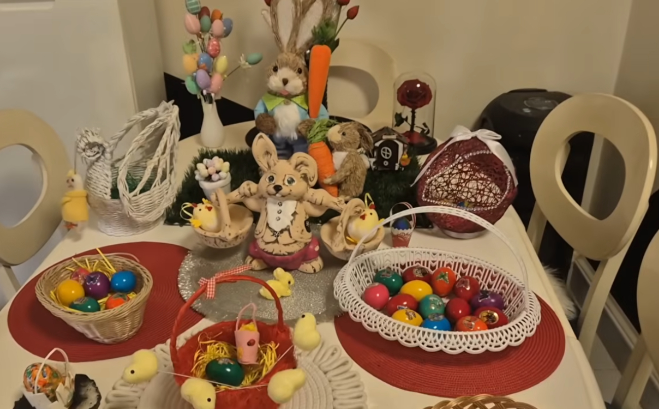 Ovako Kulići proslavljaju Uskrs - Marija pokazala raskošnu prazničnu dekoraciju, jedan detalj zasenio sve (FOTO)