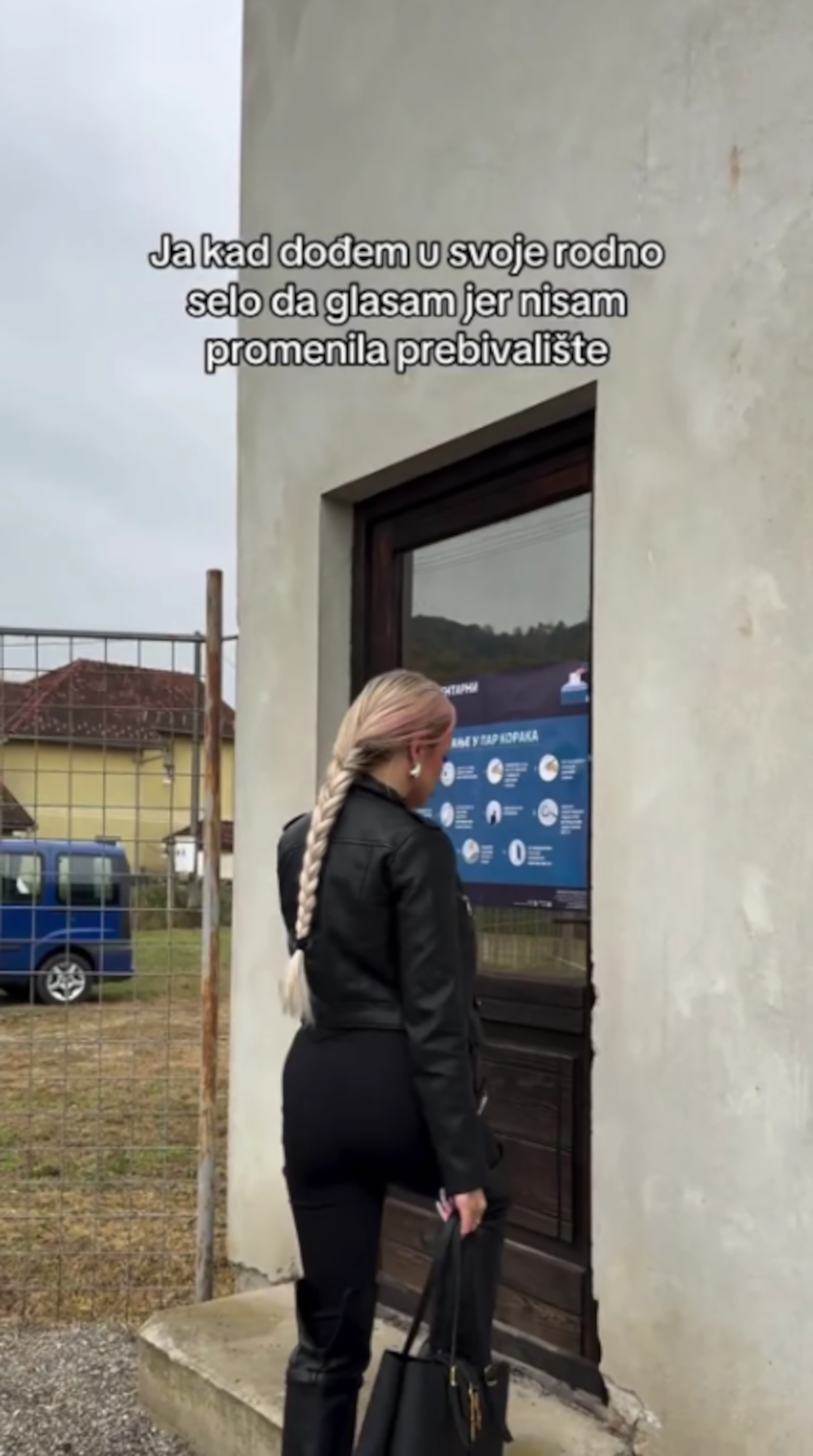 "Nisam promenila prebivalište!" Bivša učesnica "Elite" koja ljubi sina političara vratila se u rodno selo zbog glasanja (FOTO/VIDEO)