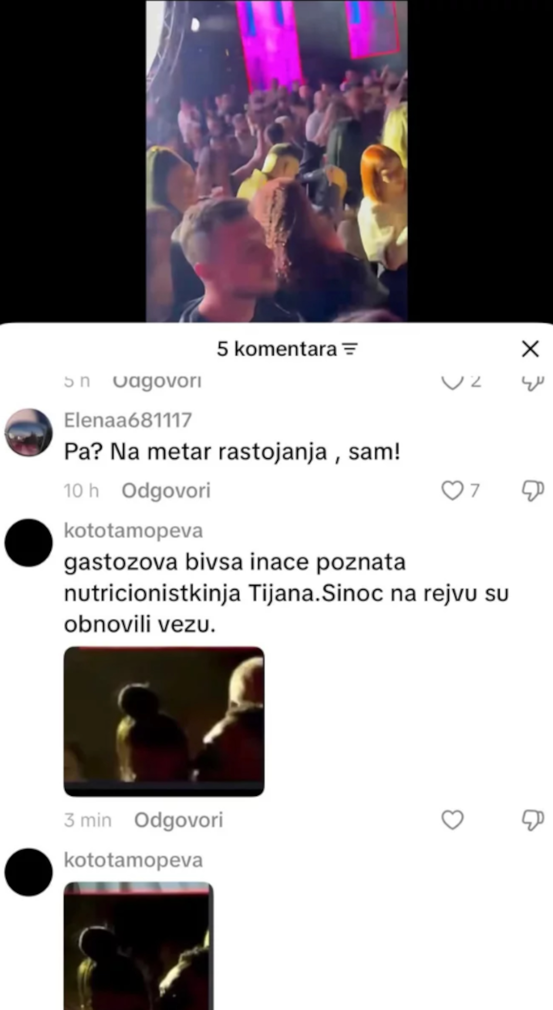 (FOTO) Gastoz uhvaćen sa bivšom u izlasku dok je Anđela u "Eliti": Isplivali snimci iz noćnog provoda, odmah krenule priče o pomirenju