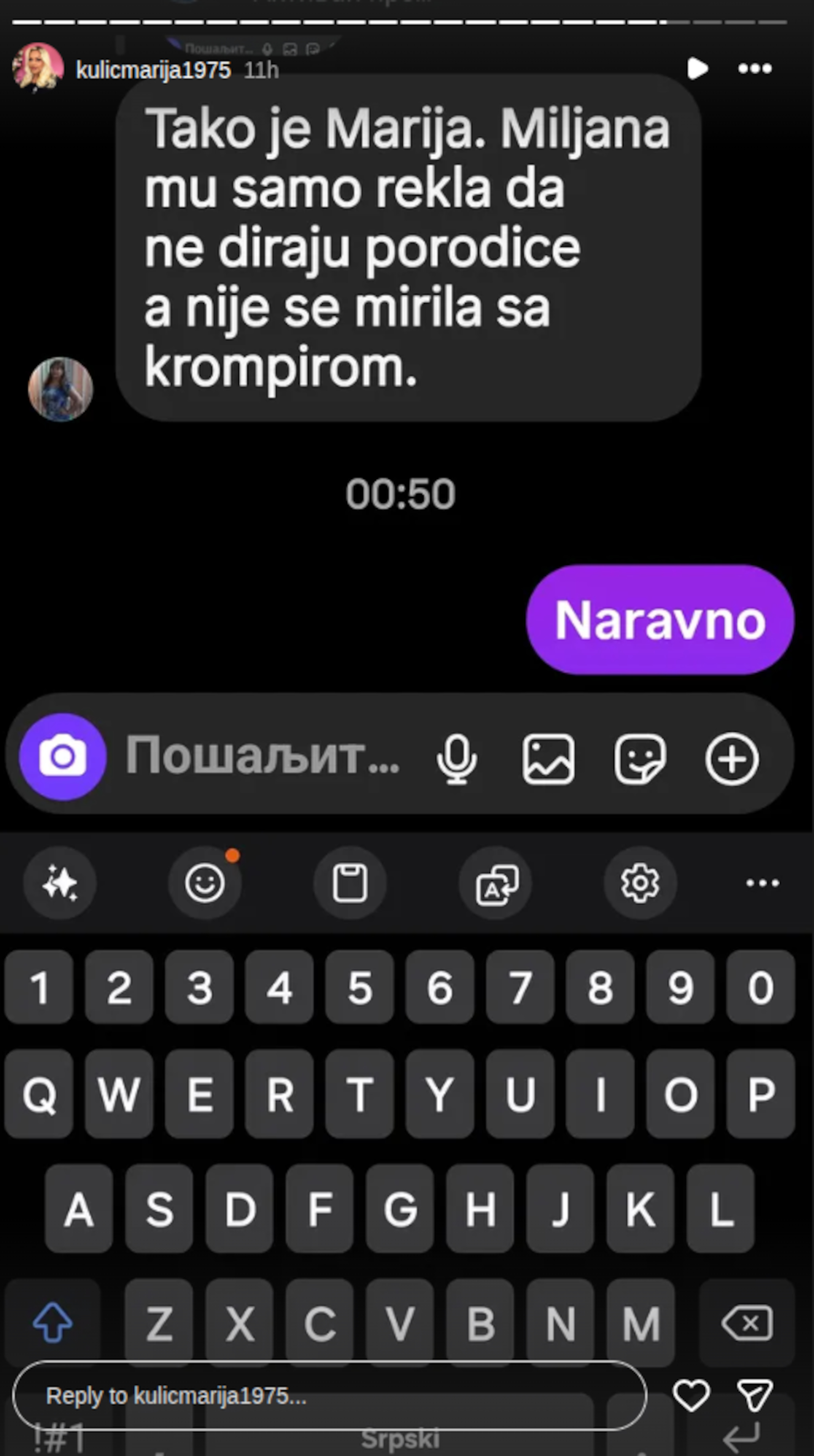 Marija Kulić krenula u žestok obračun sa Filipom Carem: Dok Miljana moli za pomirenje, majka ga urnisala, pa najavila novu tužbu!