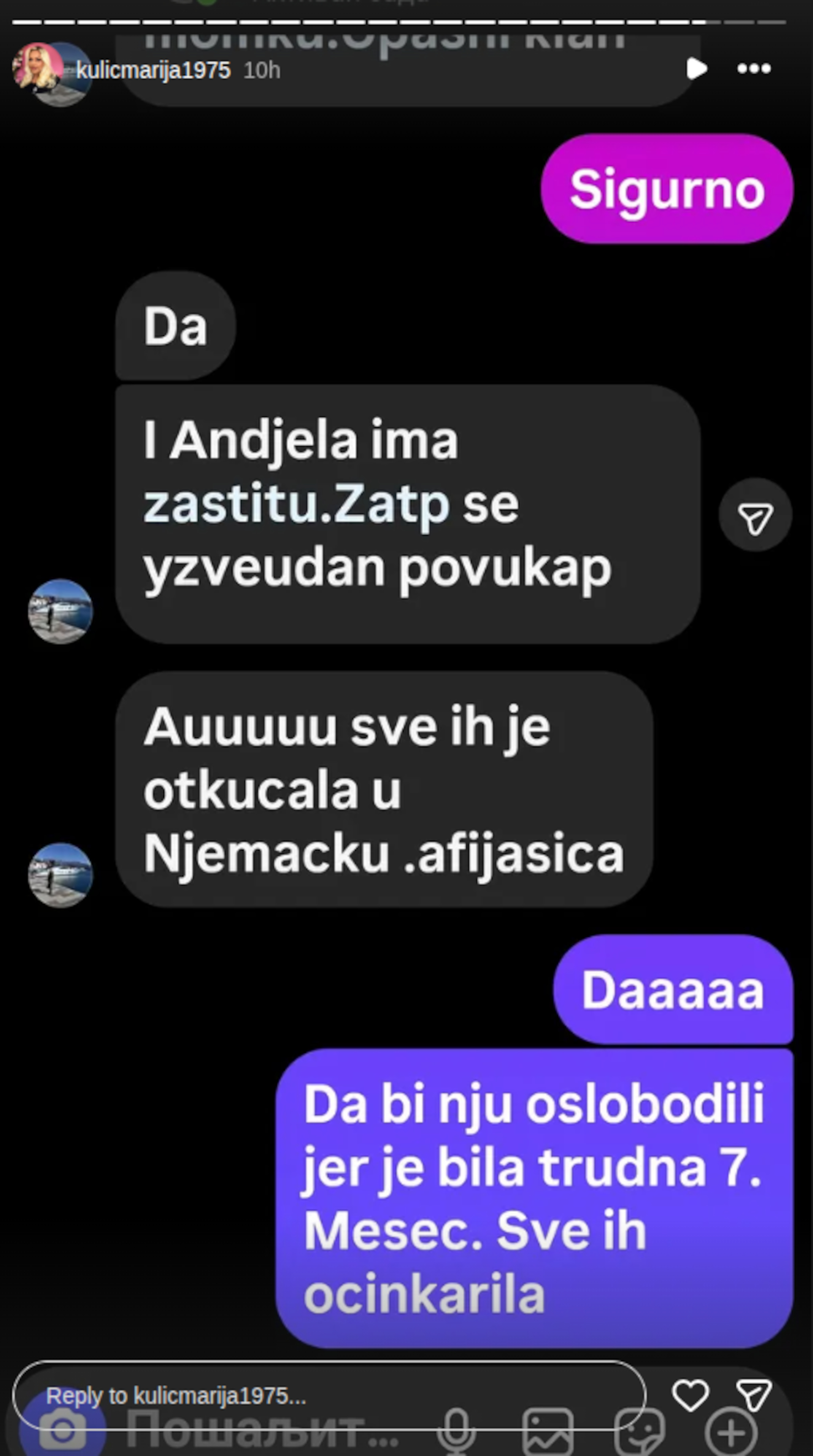 Marija Kulić krenula u žestok obračun sa Filipom Carem: Dok Miljana moli za pomirenje, majka ga urnisala, pa najavila novu tužbu!