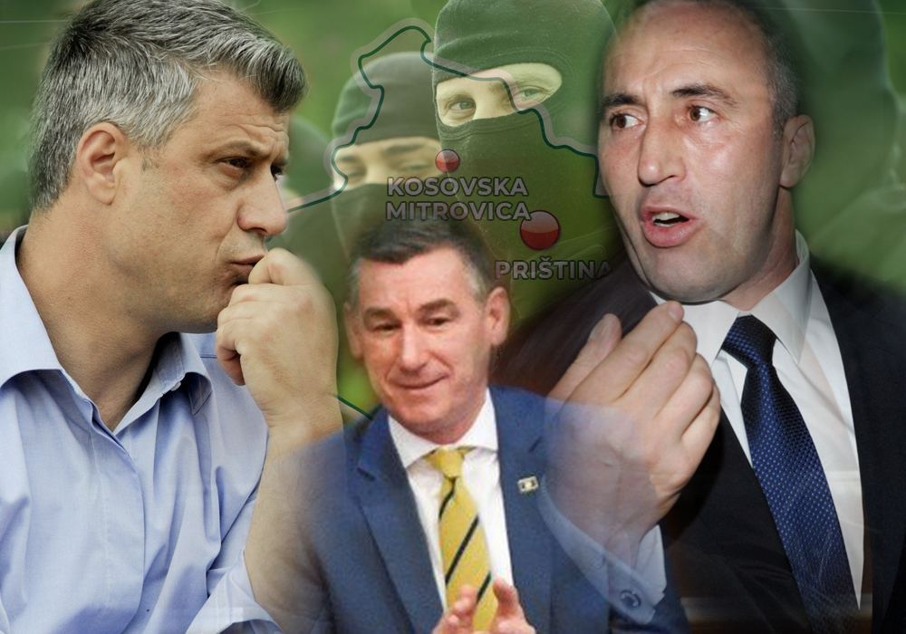 Kadri Veselji, Hašim Tači i Ramuš Haradinaj