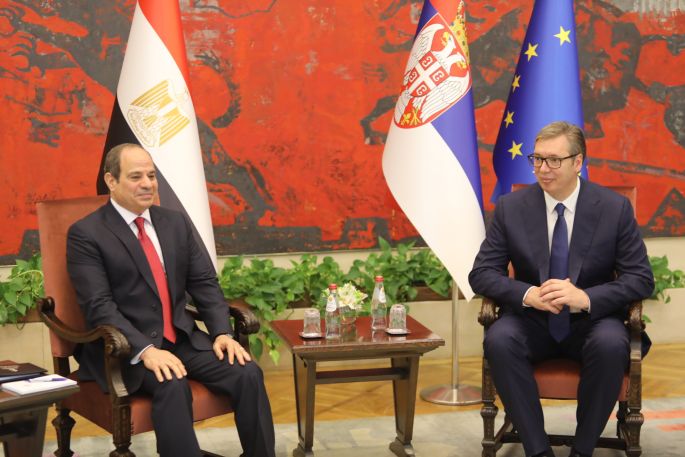Vučić i al Sisi