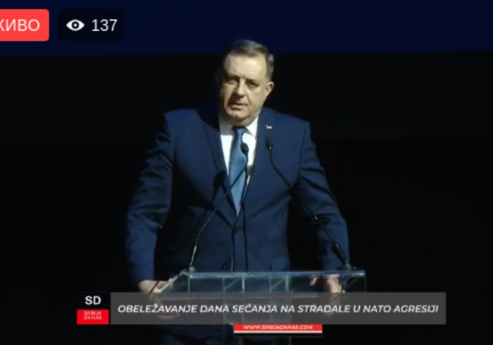 Milorad Dodik o NATO agresiji