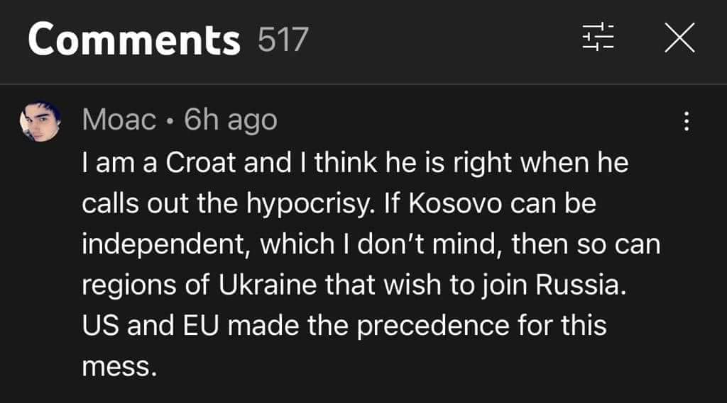 Komentari na Vučićev govor