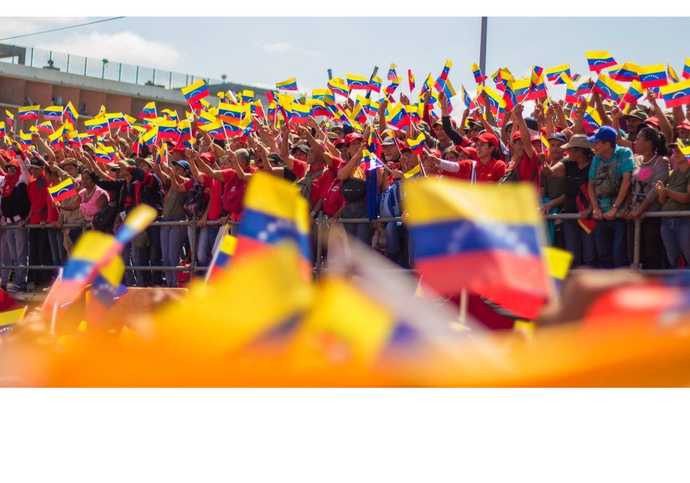 Pristalice predsednika Nikolasa Madura u Venecueli