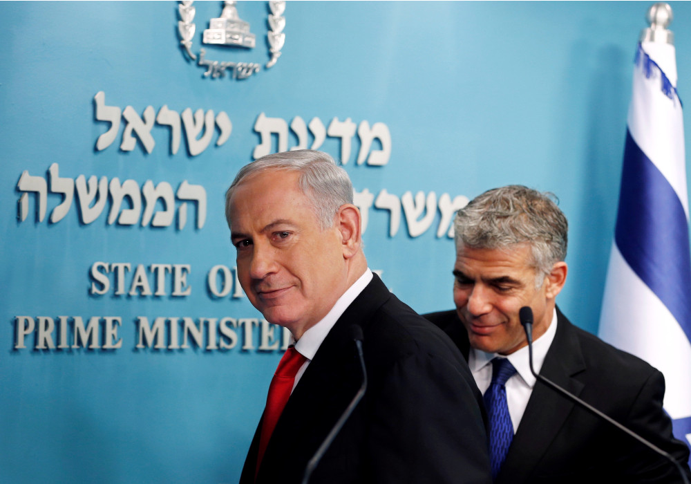 Benjamin Netanjahu i Jair Lapid