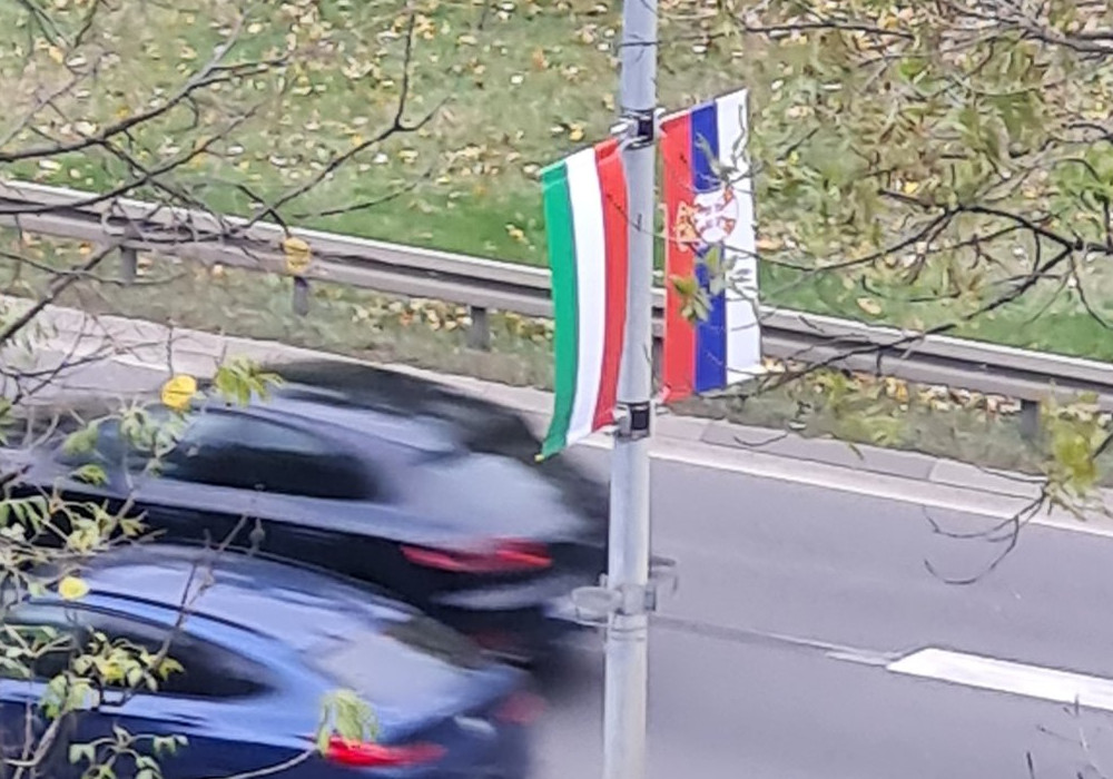 Le speculazioni dei media sull’installazione delle bandiere italiane non sono accurate