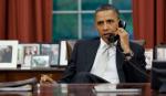 Barak Obama na telefonu