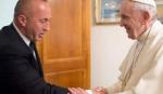 Ramuš Haradinaj i papa Franja