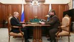 Ramzan Kadirov i Vladimir Putin