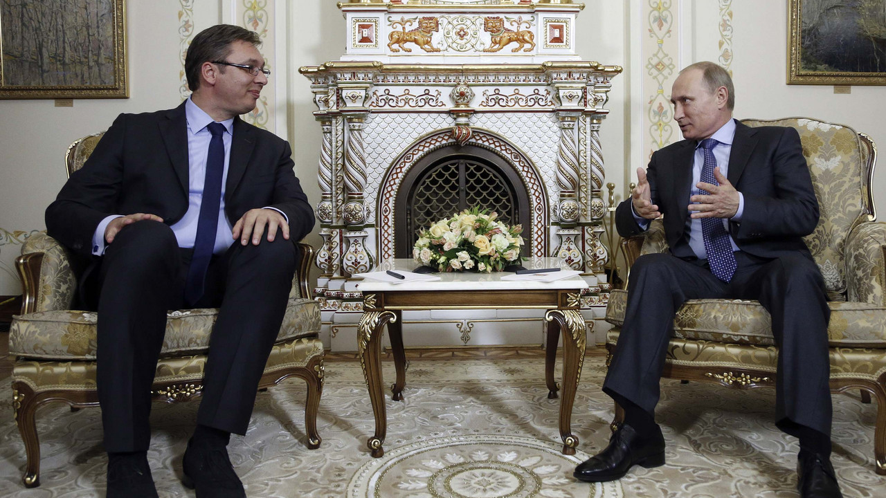 Aleksandar Vučić, Vladimir Putin