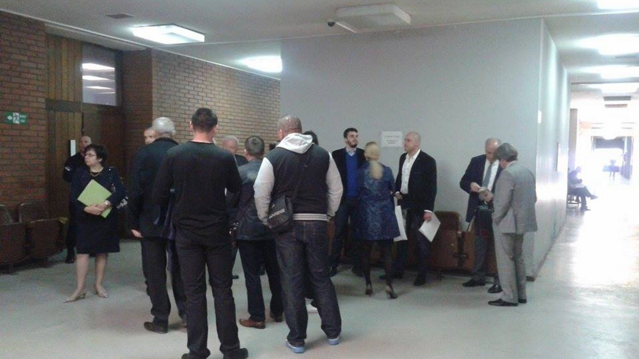 Suđenje žandrmima u Palati pravde