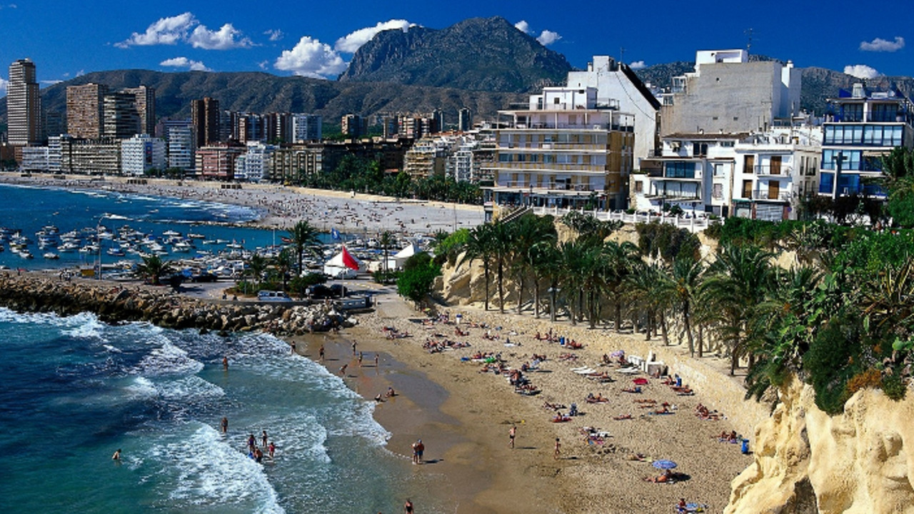 Plaža Benidorm, Španija