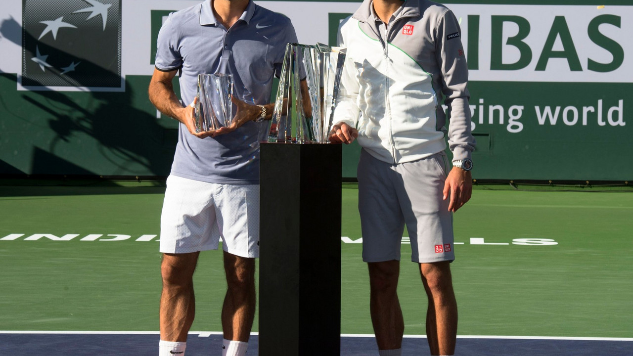 Novak Đoković i Rodžer Federer na Indijan Velsu