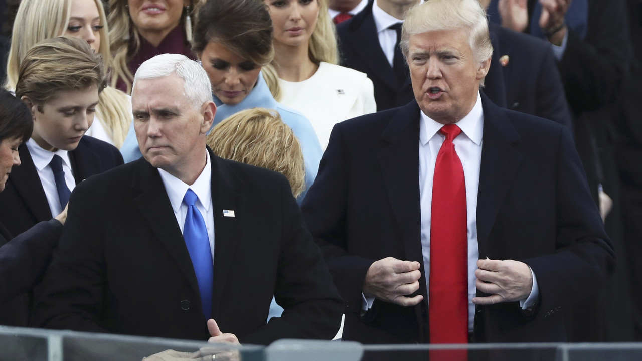 Donald Tramp i Majkl Pens