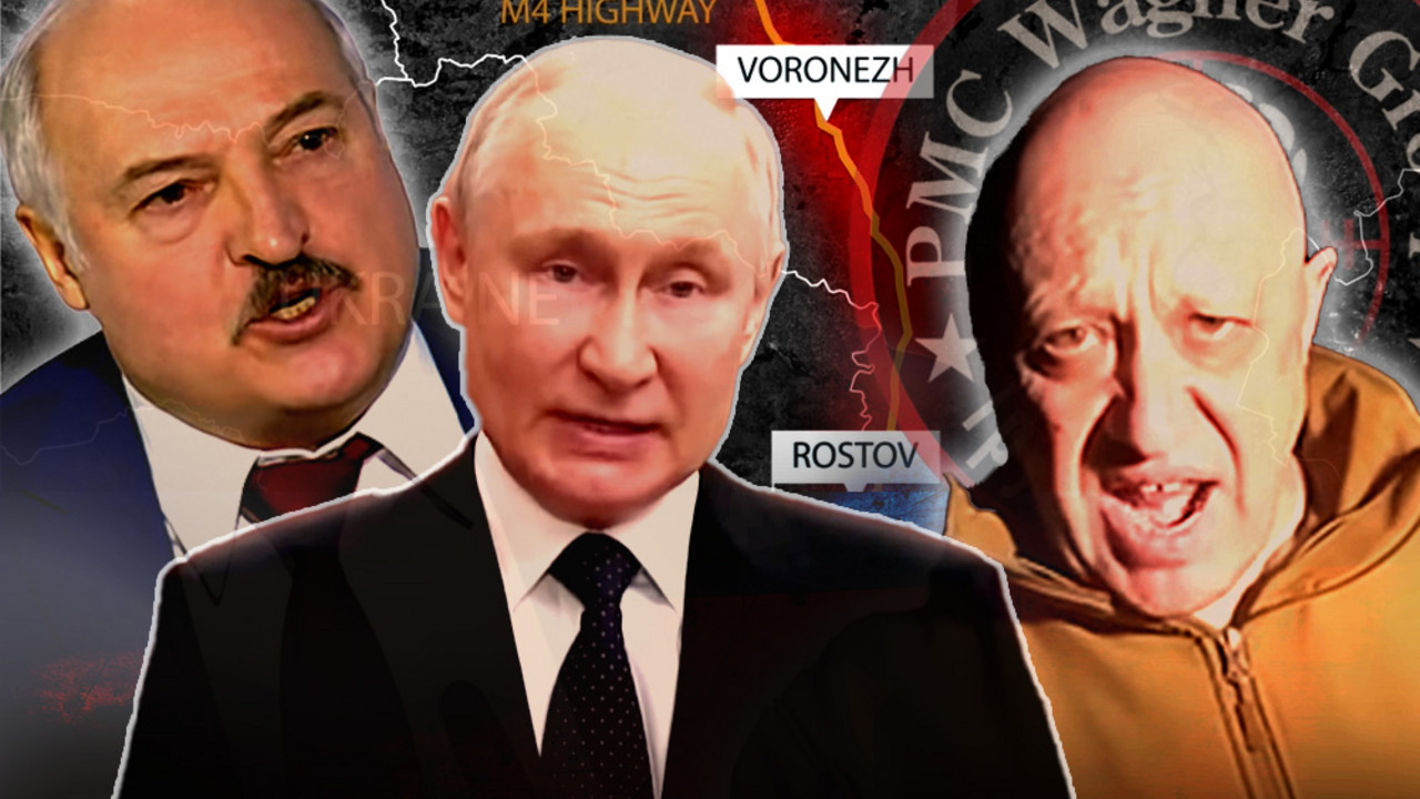 Aleksandar Lukašenko, Vladimir Putin, Jevgenij Prigožin
