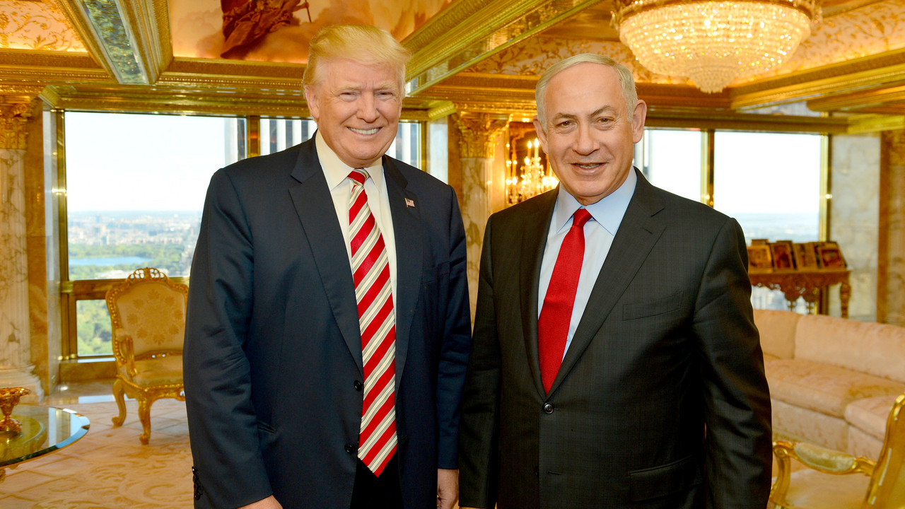 Donald Tramp i Benjamin Netanijahu