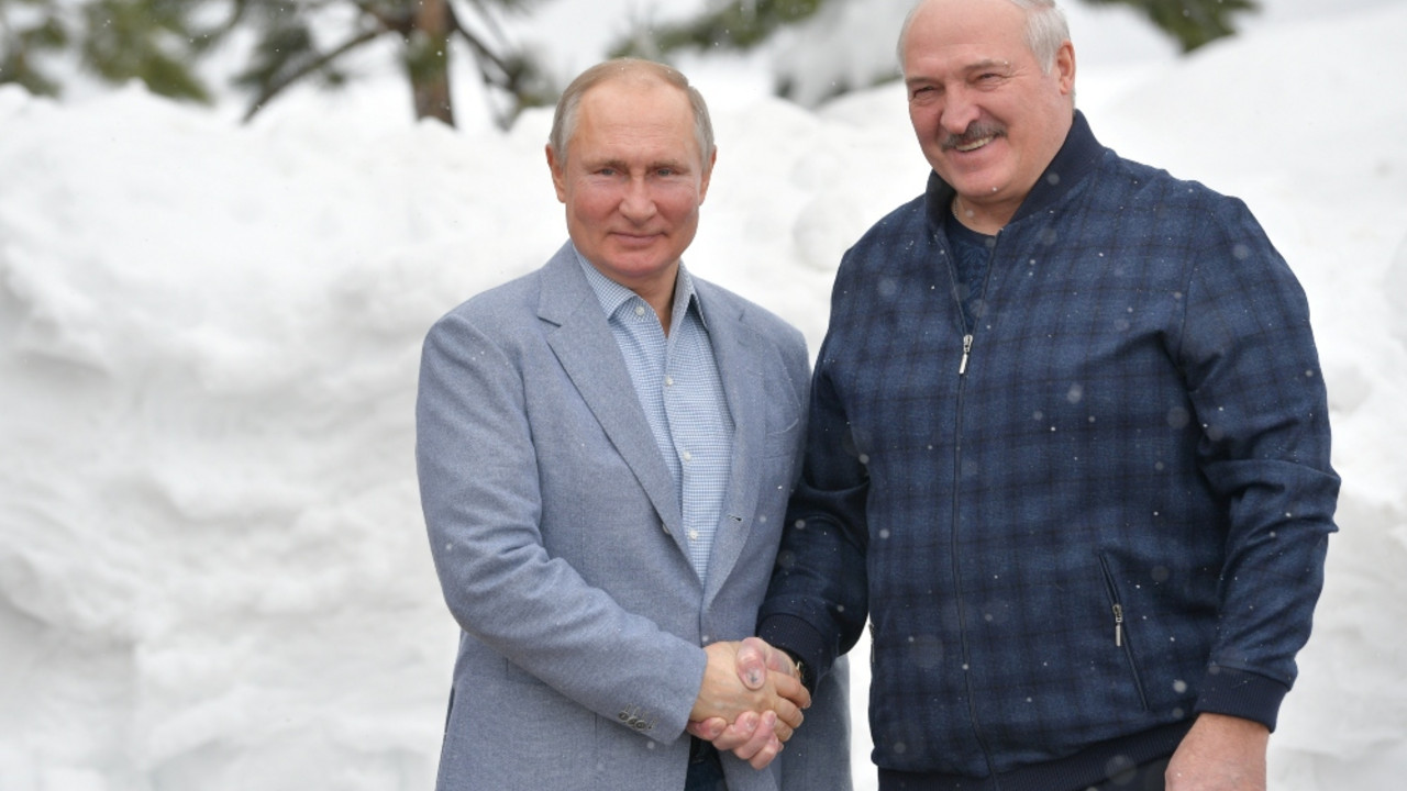 Vladimir Putin i Aleksandar Lukašenko