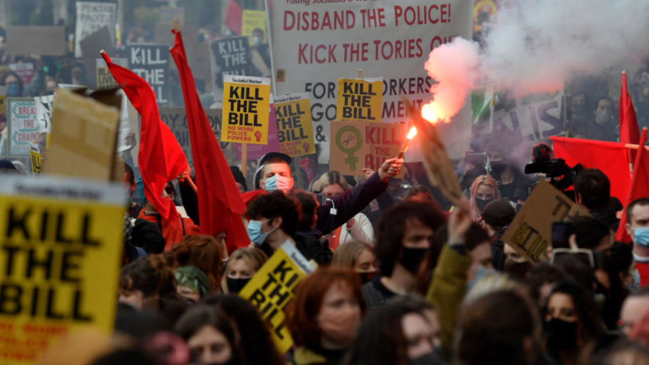Protesti u Britaniji