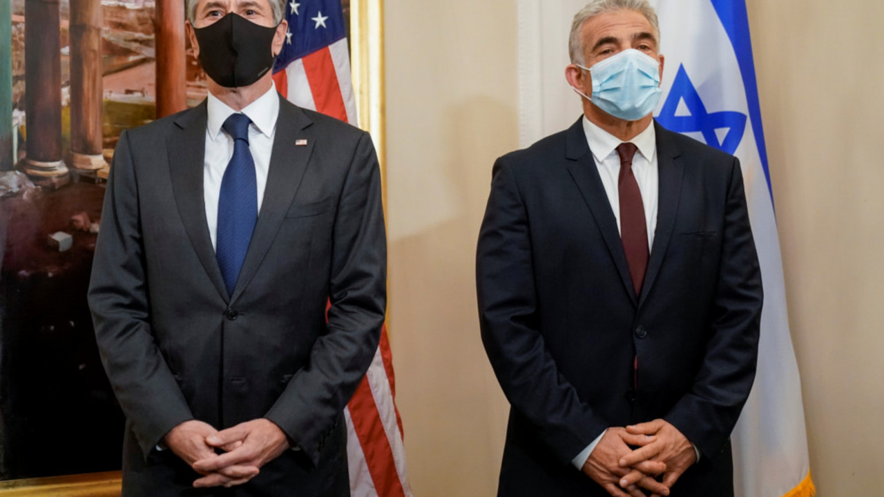 Entoni Blinken i Jair Lapid