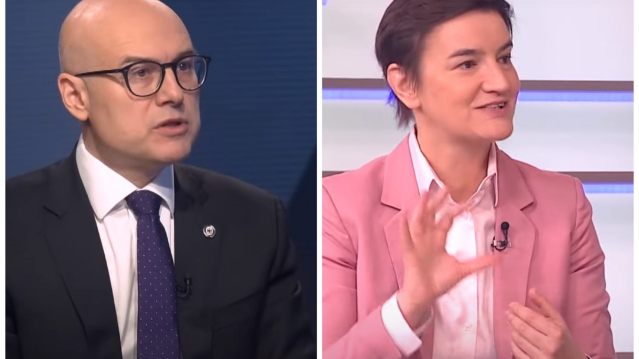 Miloš Vučević i Ana Brnabić