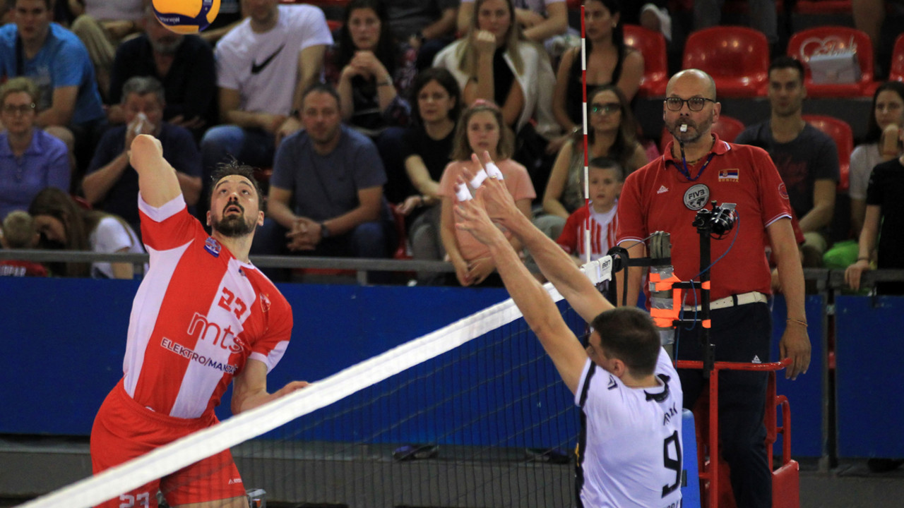 Partizan - Crvena zvezda odbojka 