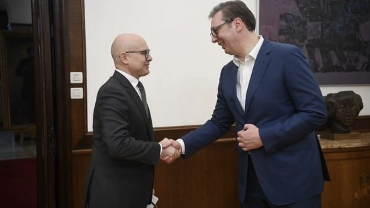 Miloš Vučević i Aleksandar Vučić