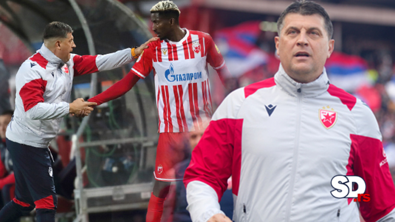 Vladan Milojević, FK Crvena zvezda, Piter Olajinka