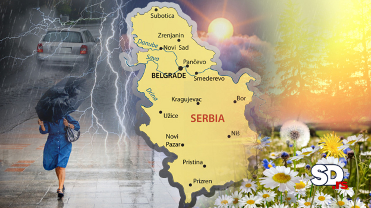 Vreme u Srbiji