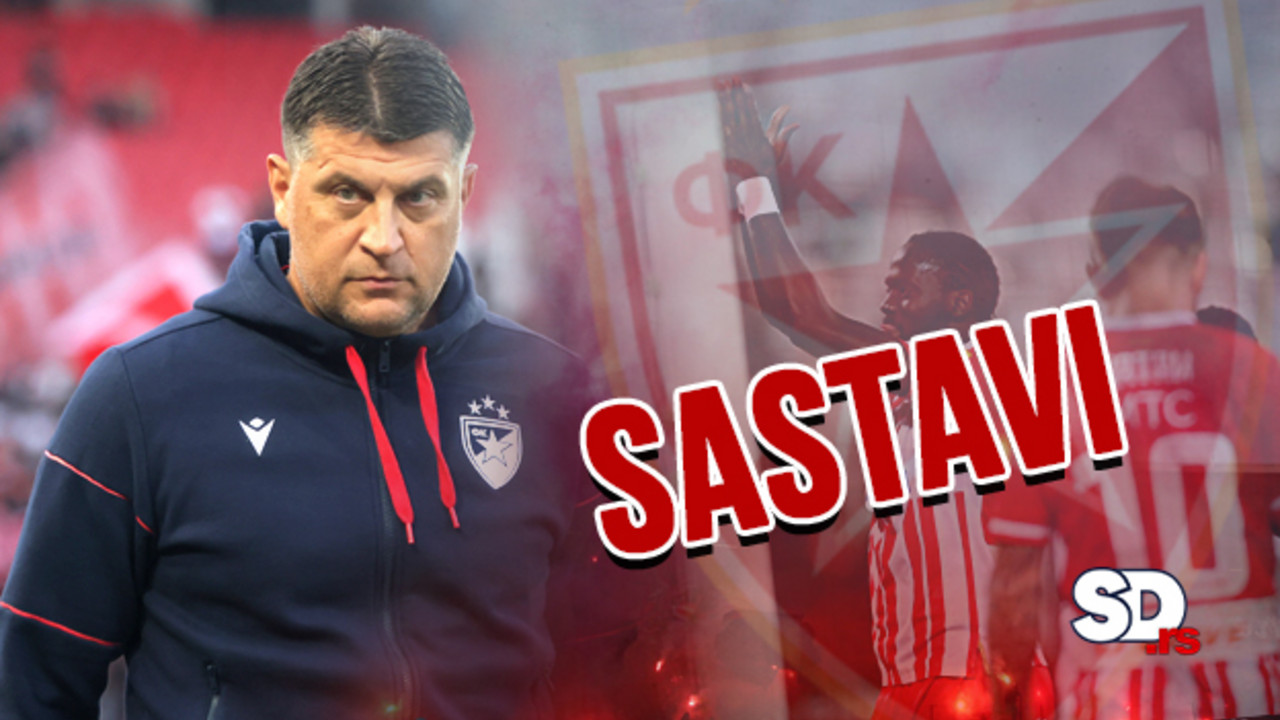 Fk Crvena zvezda sastavi