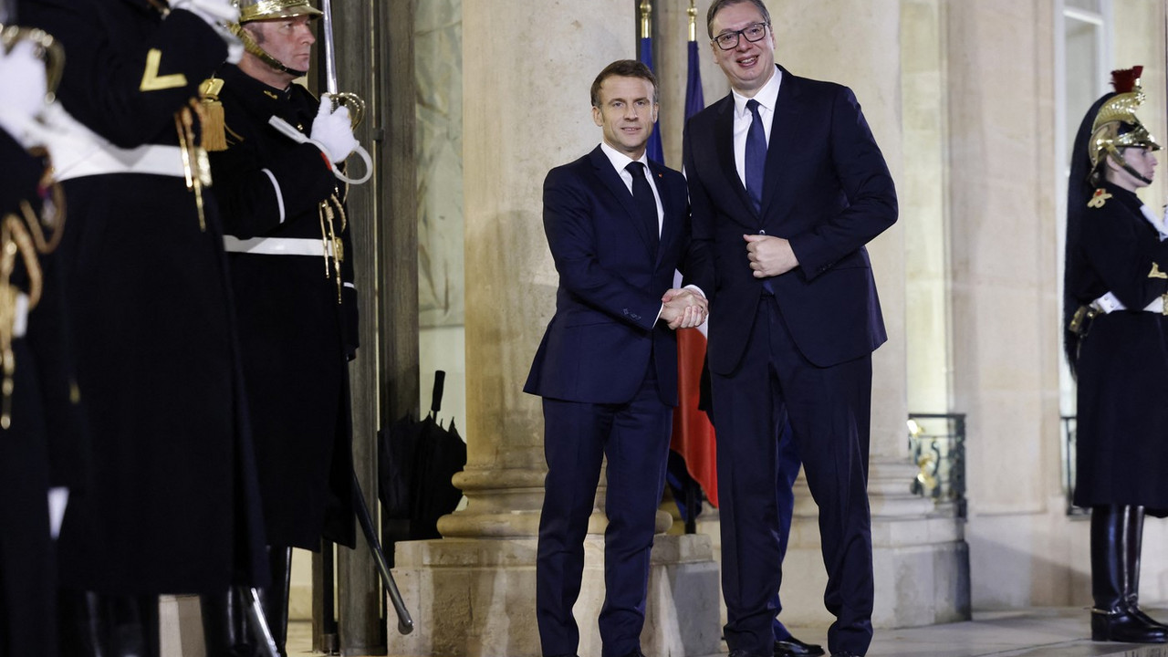 Vučić i Makron