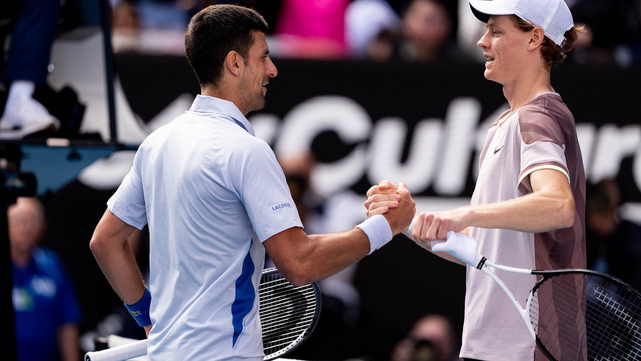 Novak Đoković i Janik Siner