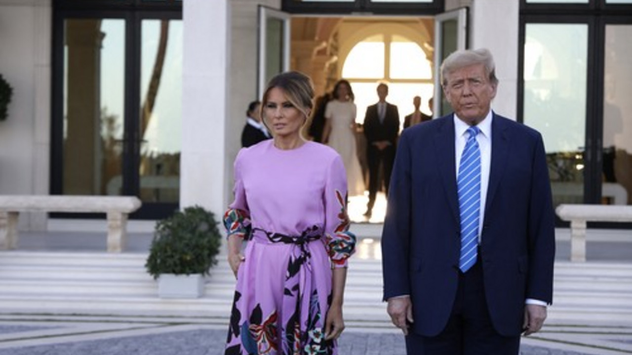Melanija i Donald Tramp