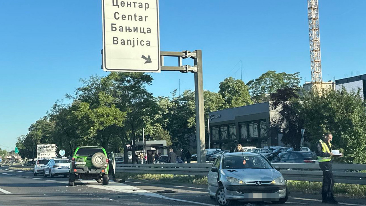 Saobraćajna nesreća u Beogradu