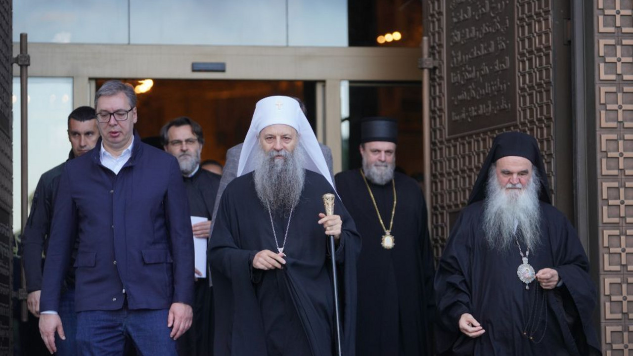 Aleksandar Vučić sa Porfirijem