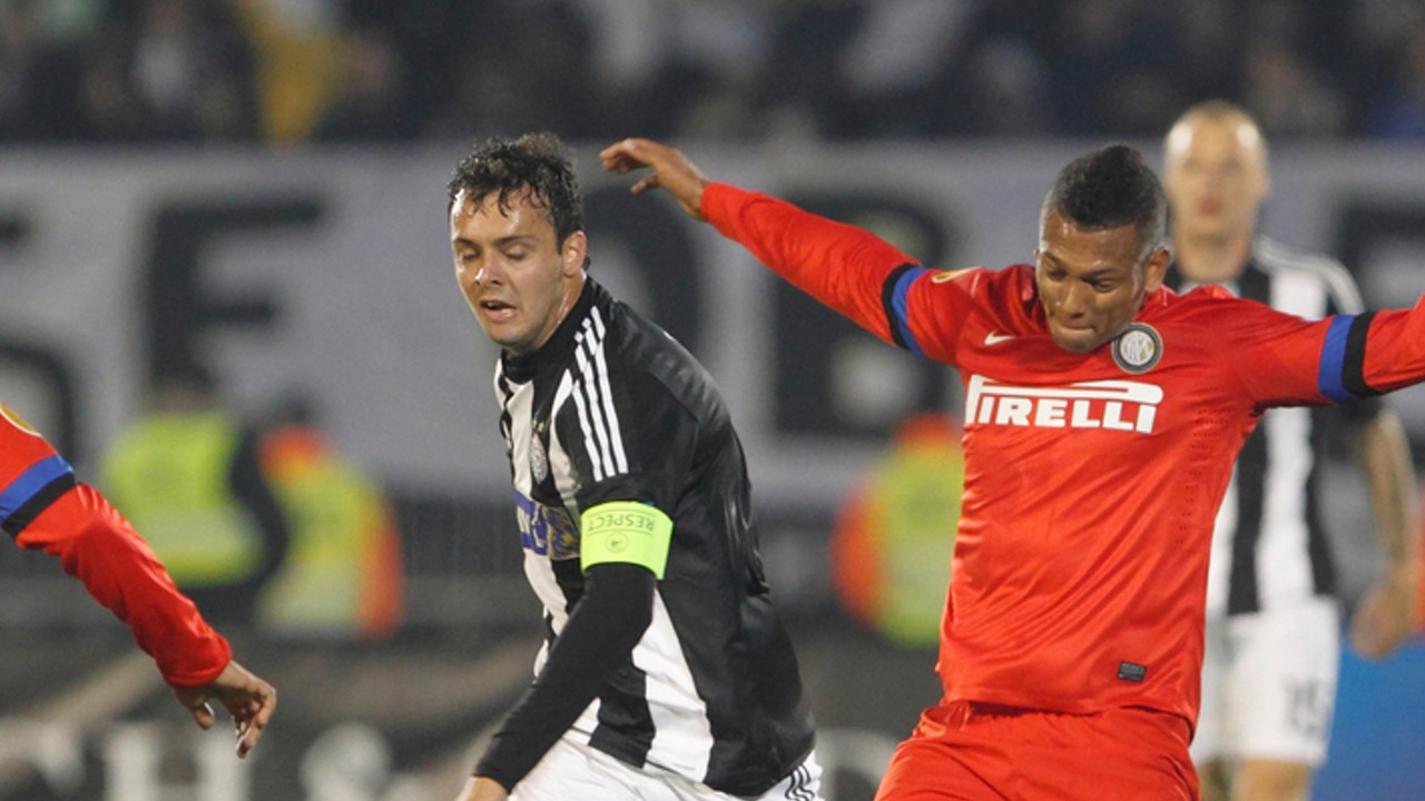 Fredi Guarin protiv Partizana