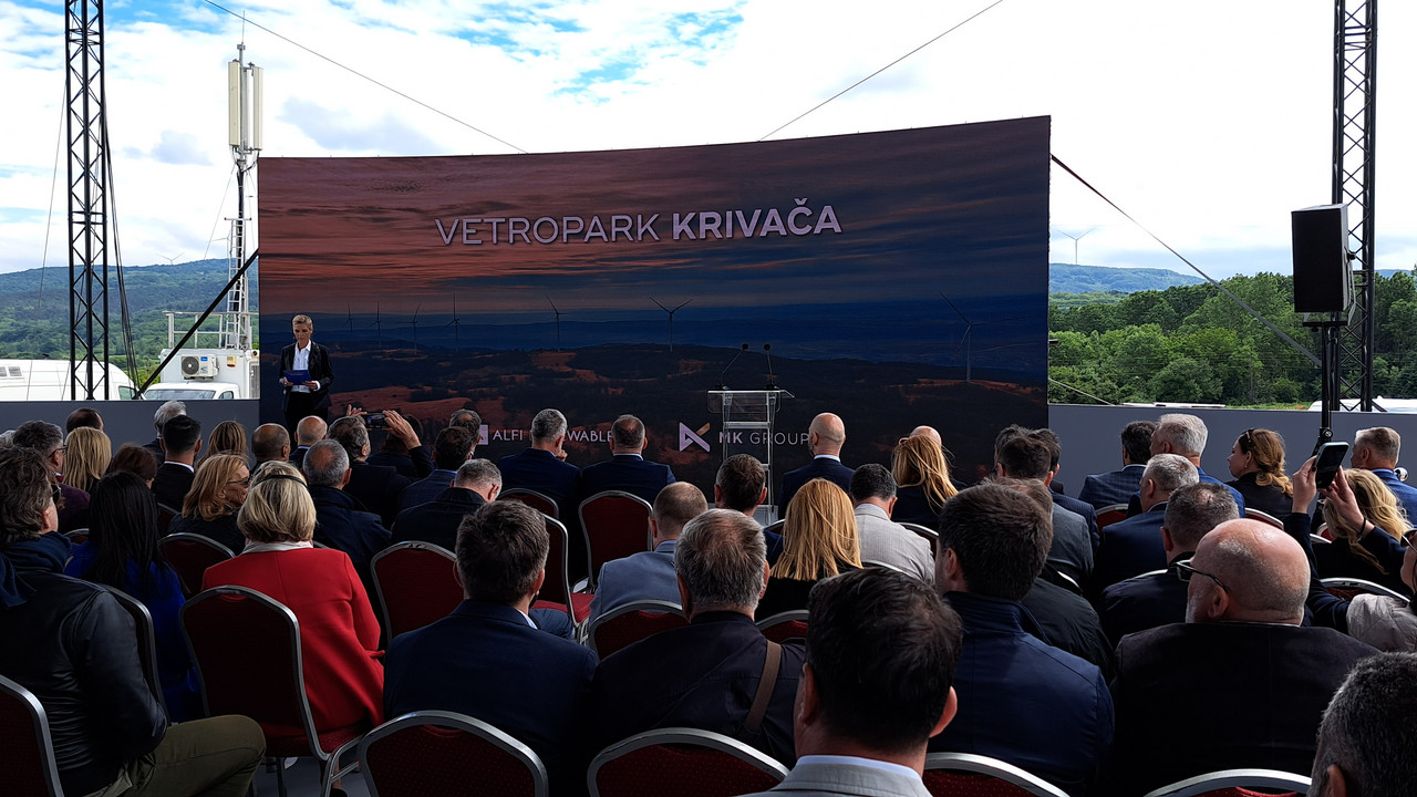 Otvaranje vetroparka Krivača