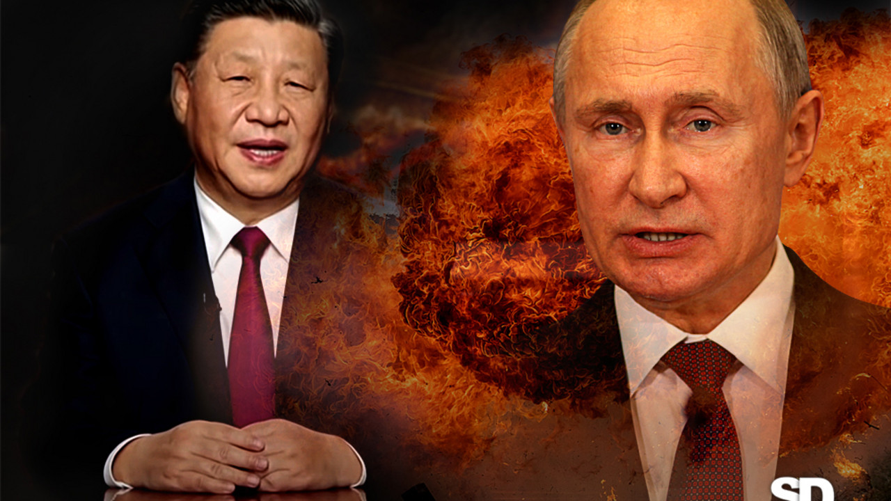 Vladimir Putin i Si Điping