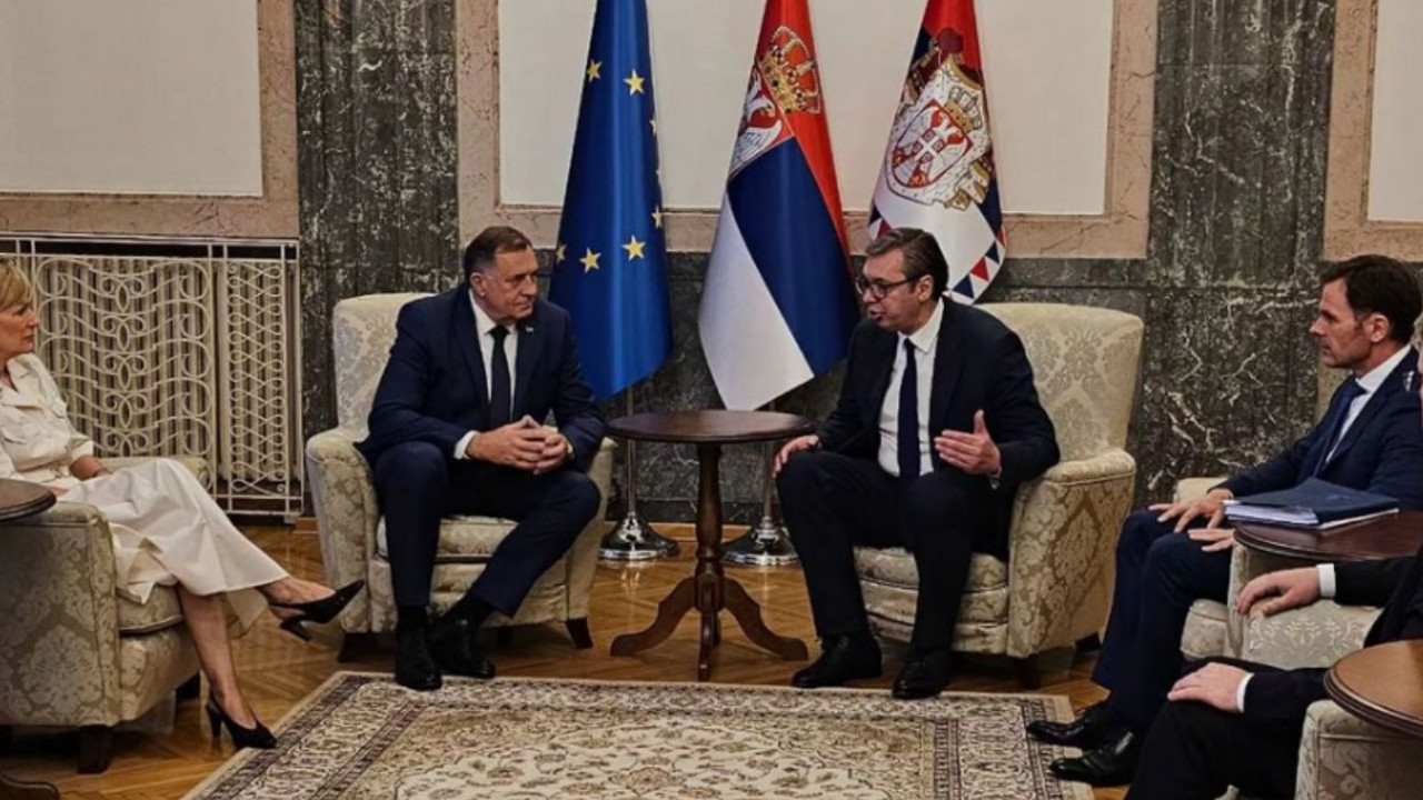 Aleksandar Vučić i Milorad Dodik