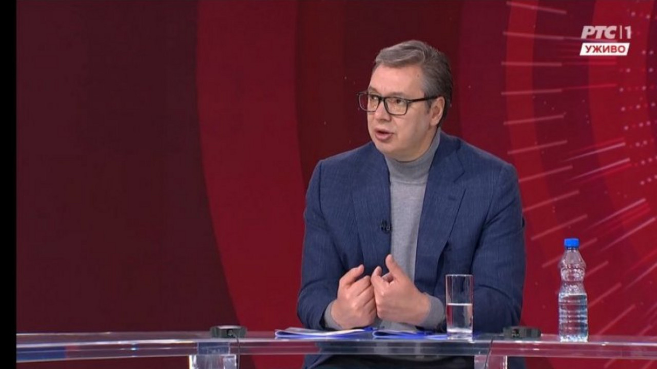Vučić na RTS-u