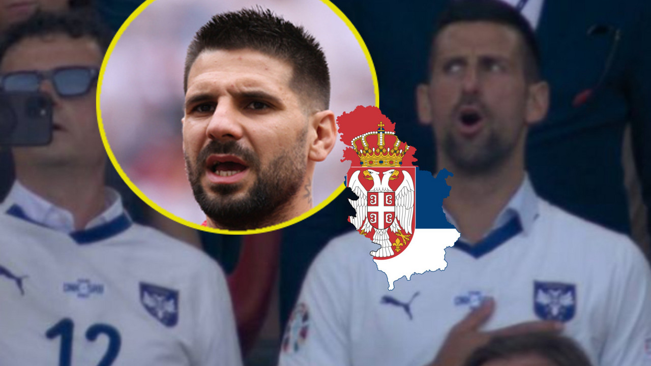 Aleksandar Mitrović i Novak Đoković