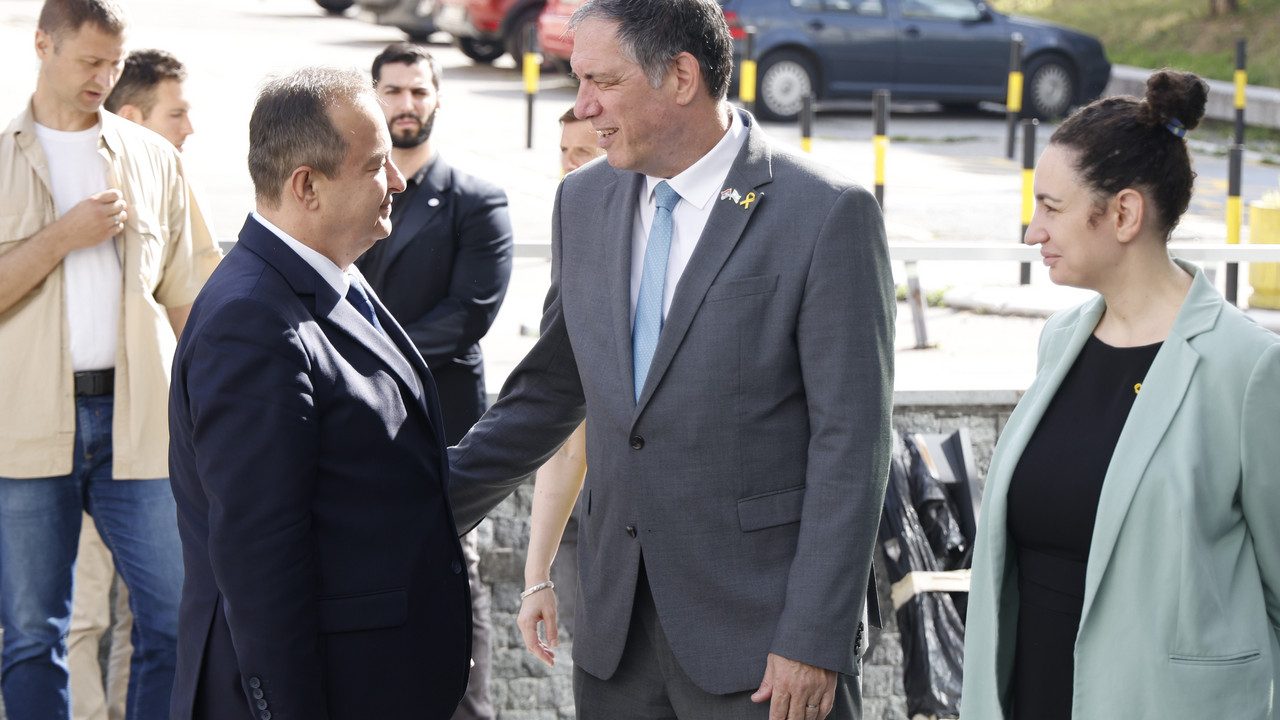 Ivica Dačić sa ambasadorom Izraela