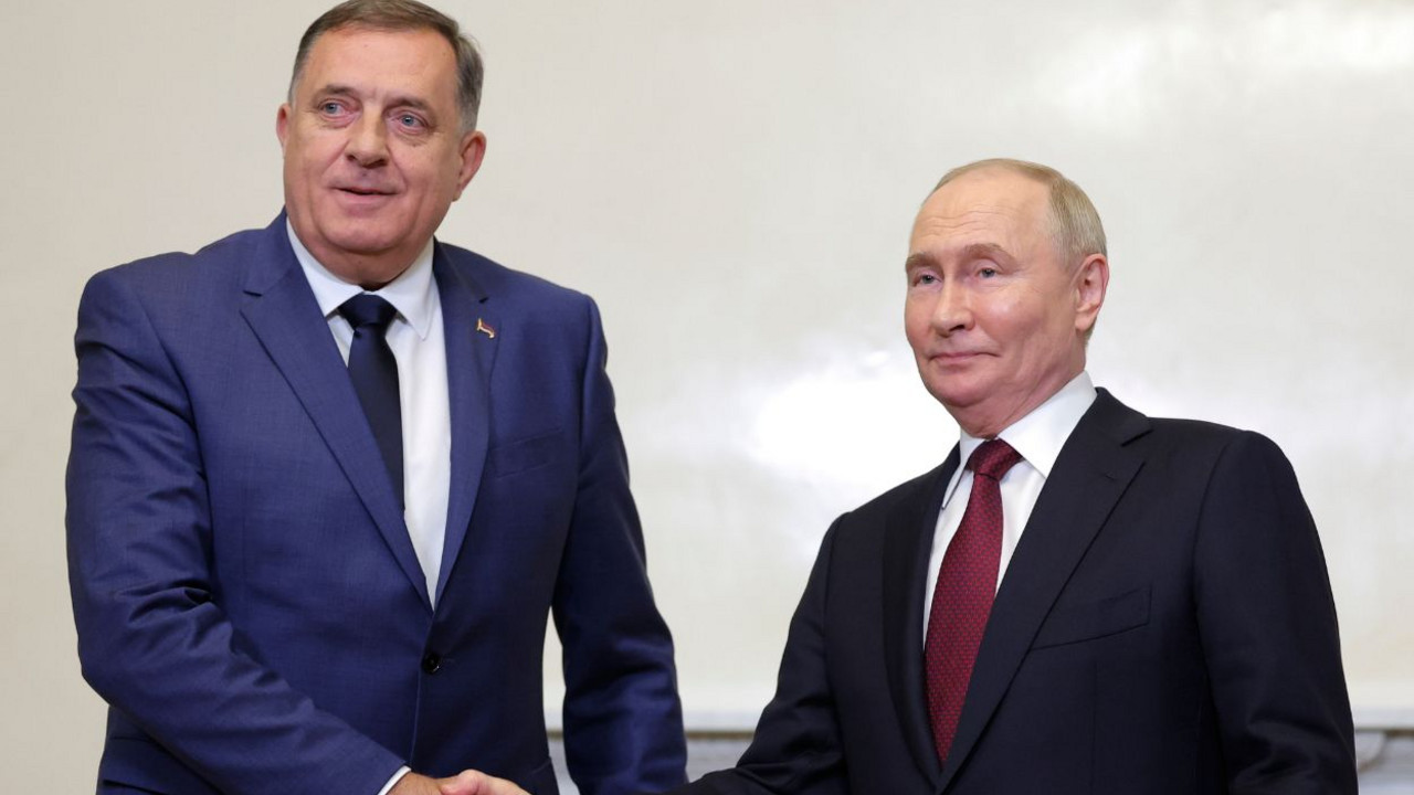 Milorad Dodik i Vladimir Putin