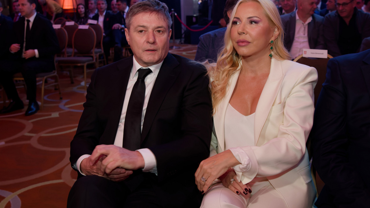 Dragan Stojković Piksi sa suprugom Snežanom
