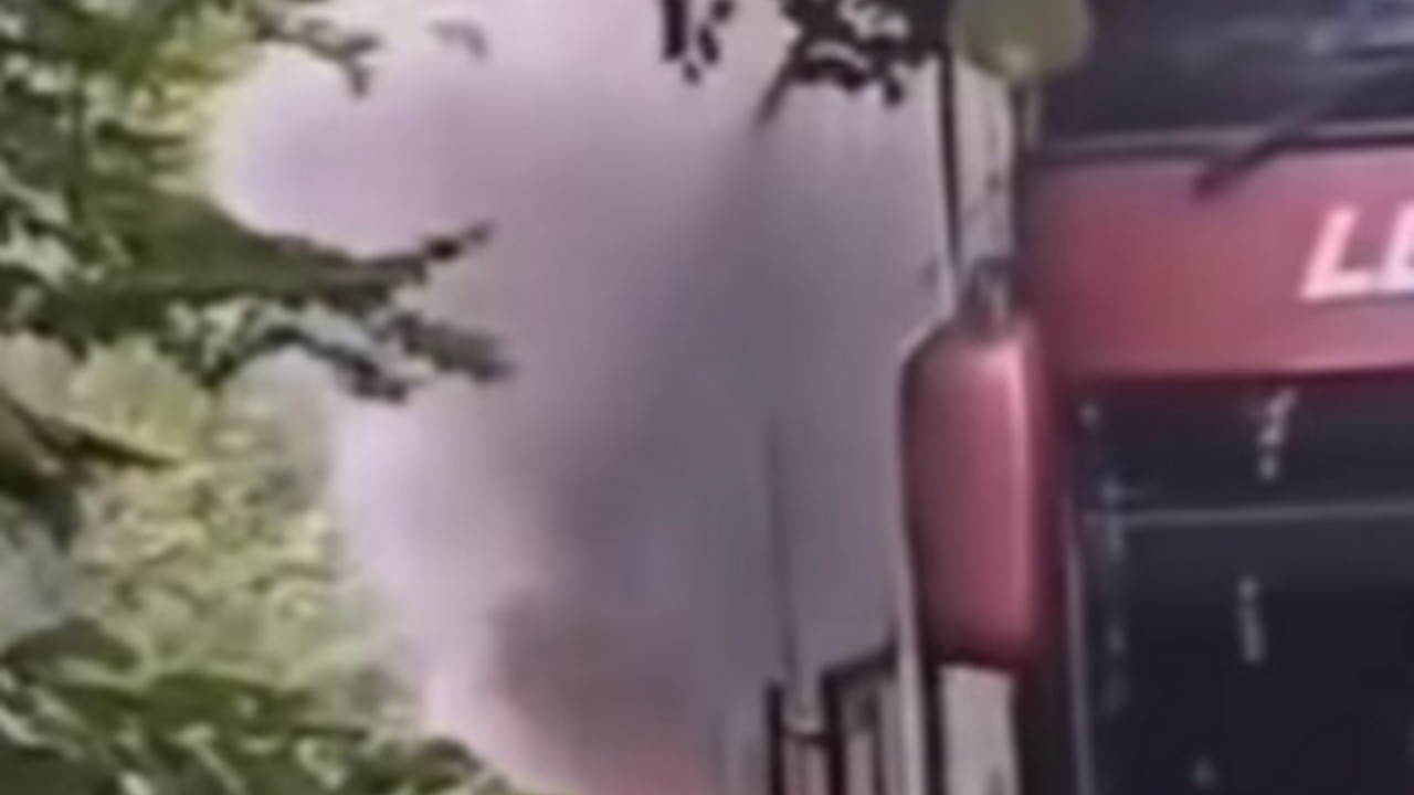 Požar u autobusu