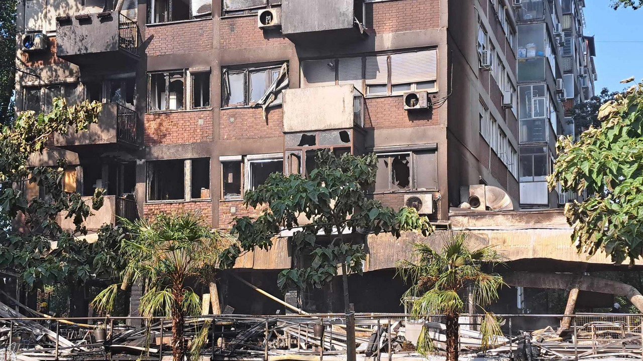 požar na Novom Beogradu