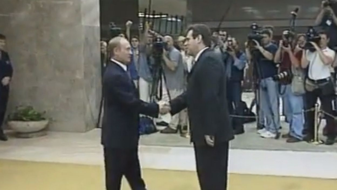 Vladimir Putin i Vojislav Koštunica